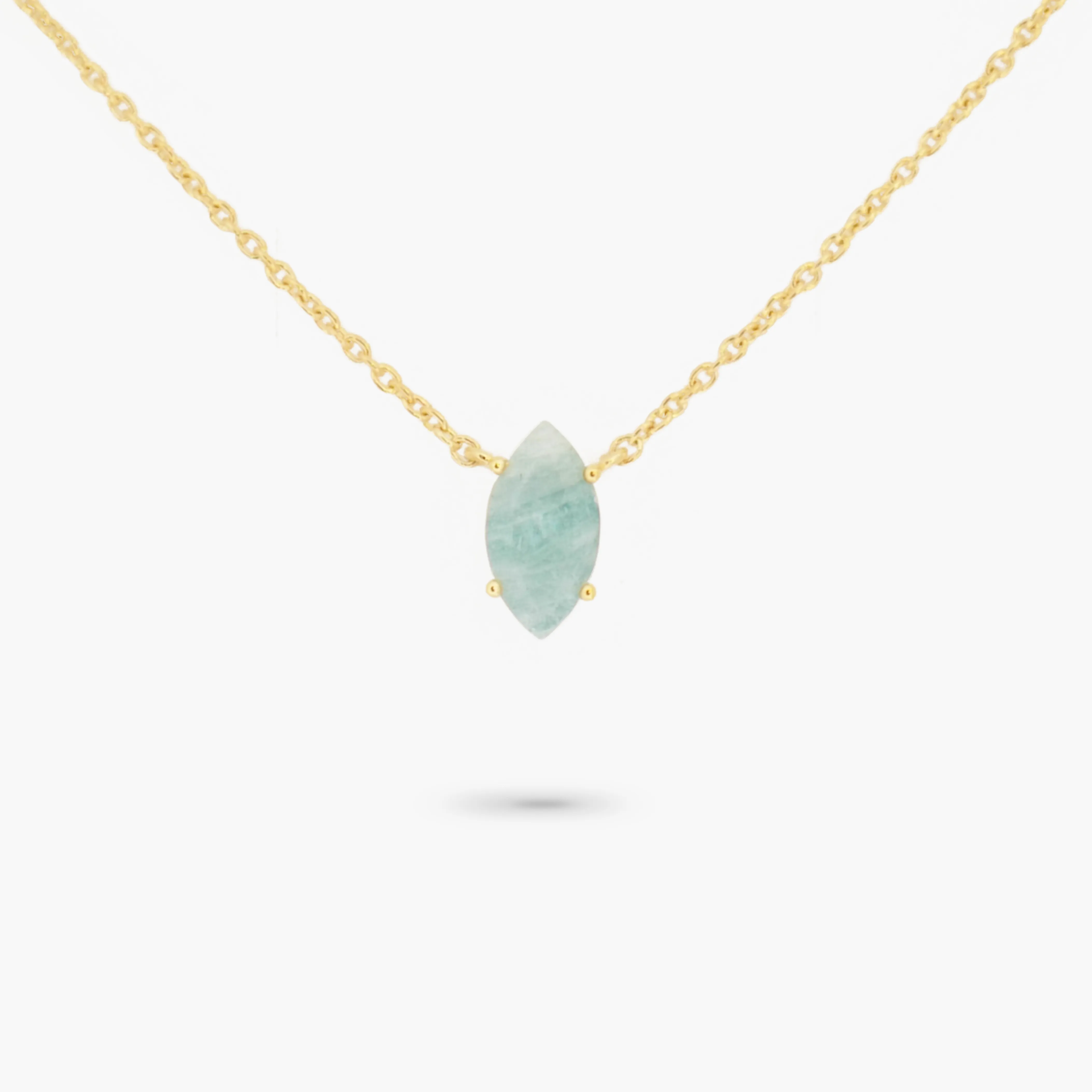 Amare Wear Dreamcatcher Amazonite Necklace