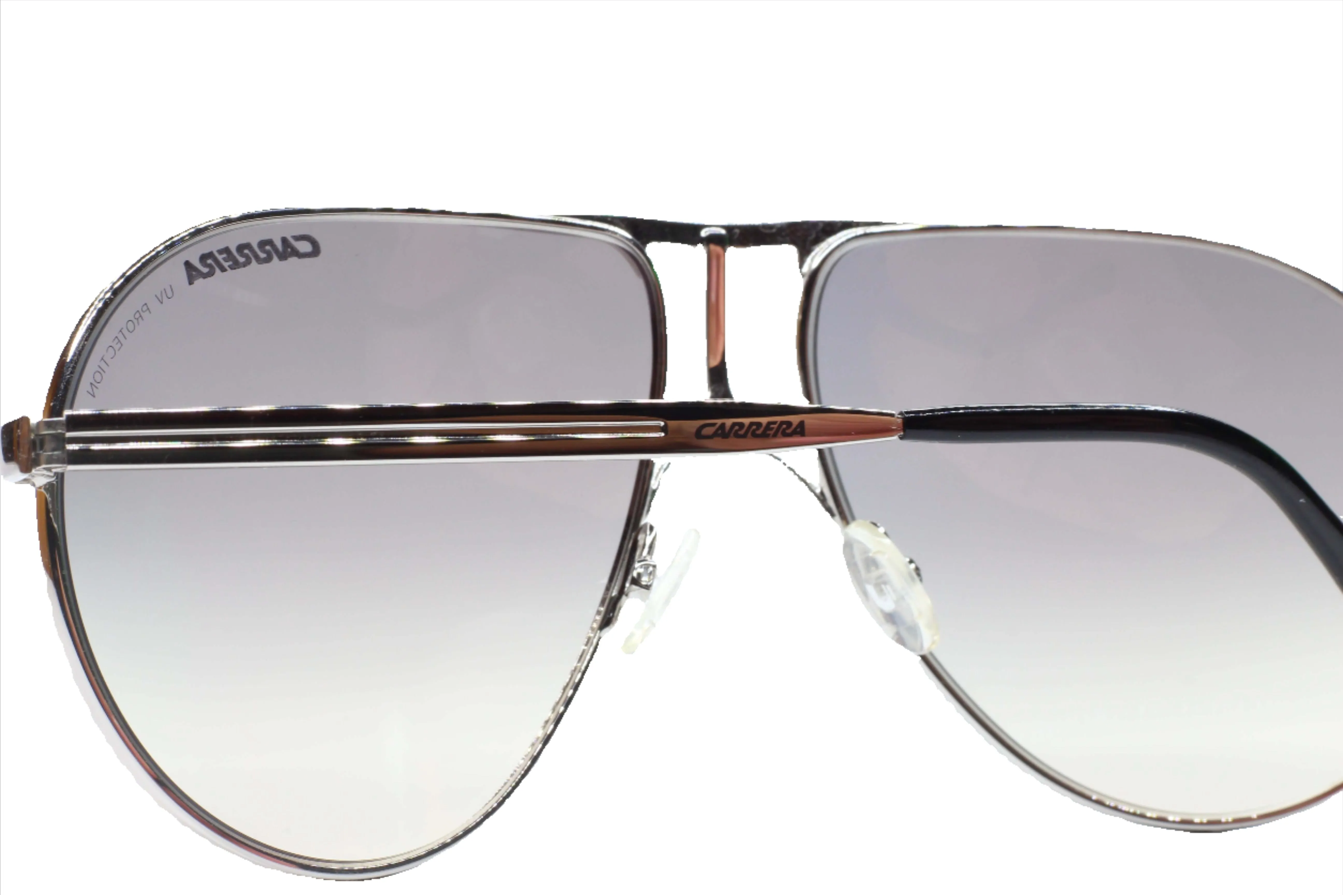 Carrera 1 010/KM-B Silver Aviator Gradient Luxury Italy Sunglasses -Ma