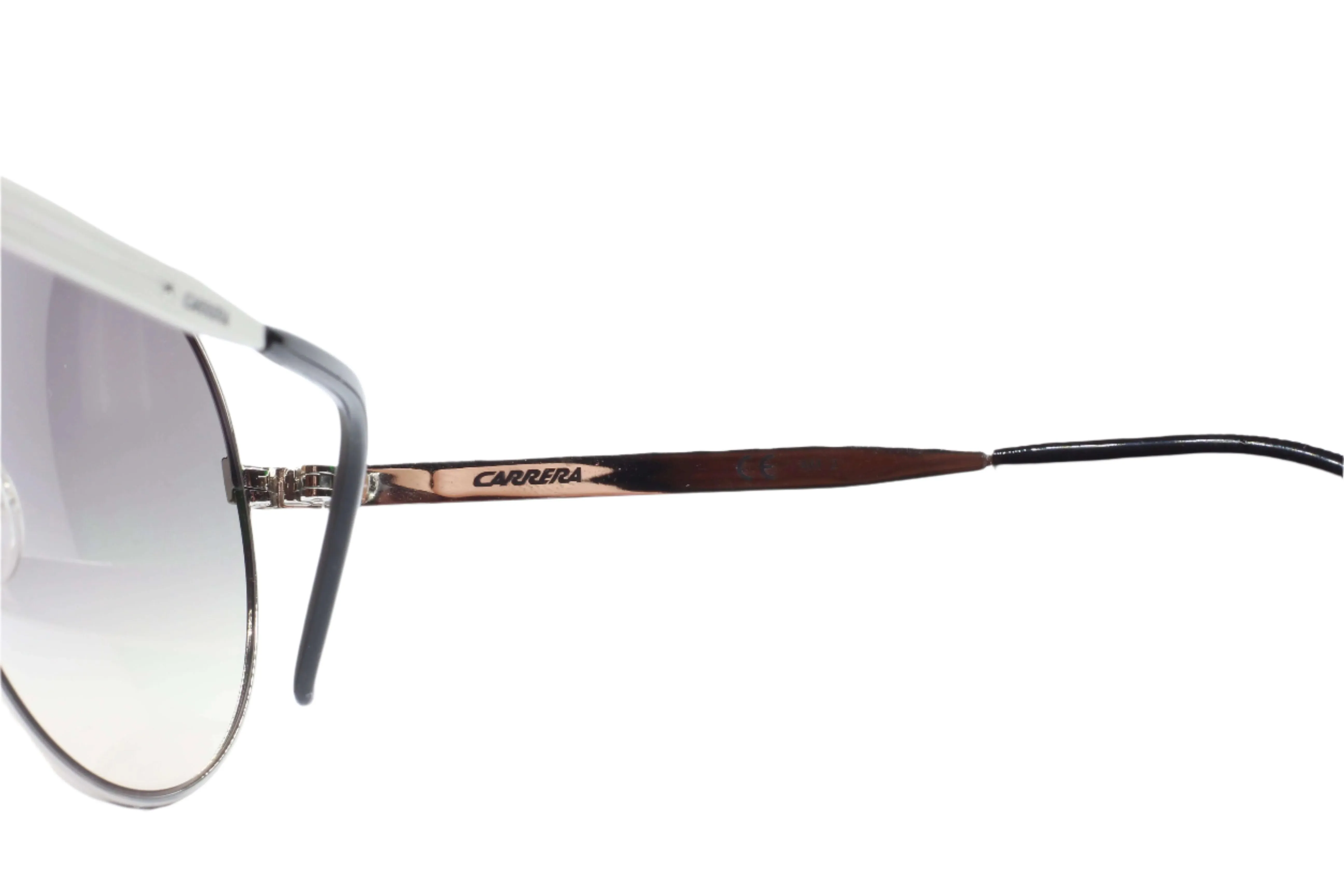 Carrera 1 010/KM-B Silver Aviator Gradient Luxury Italy Sunglasses -Ma