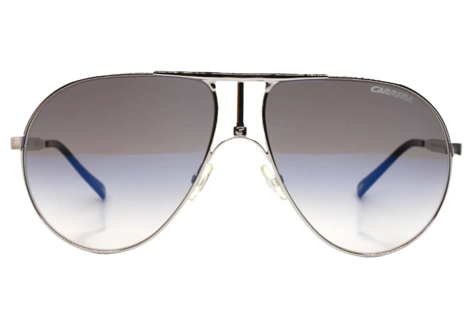 Carrera 1 010/KM-B Silver Aviator Gradient Luxury Italy Sunglasses -Ma
