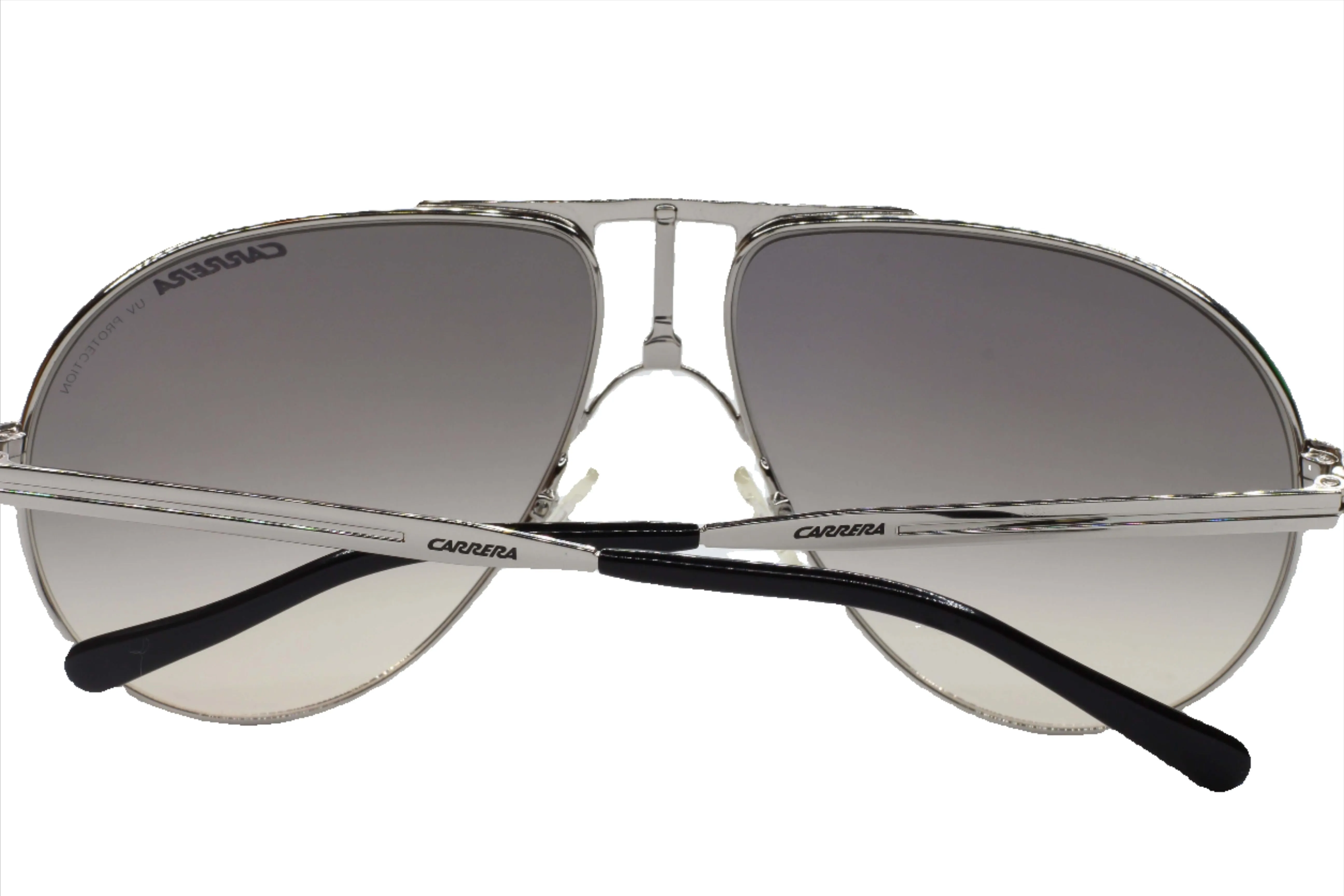 Carrera 1 010/KM-B Silver Aviator Gradient Luxury Italy Sunglasses -Ma